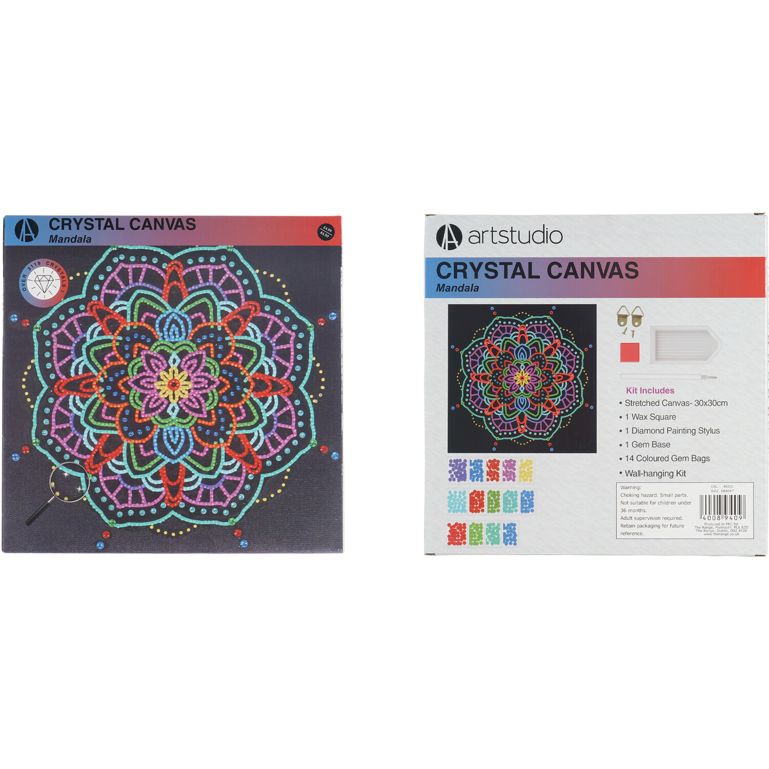 Crystal Canvas Mandala Kit Image 5