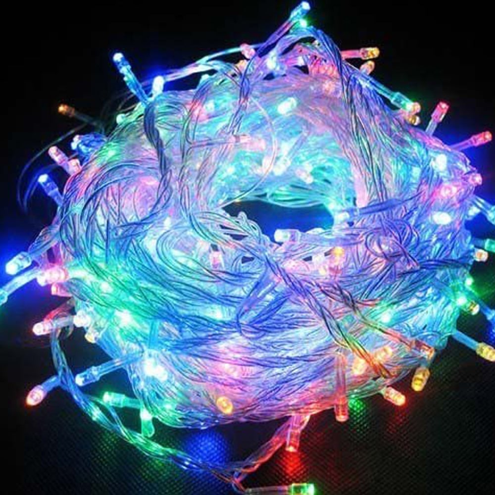 Best Artificial 400 Multicoloured LED Clear String Light Image 1