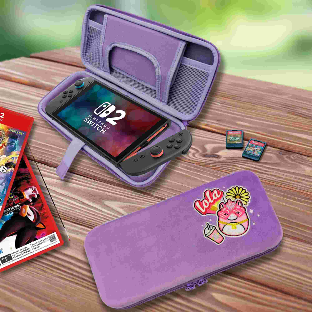 Lazerbuilt Squishmallows Lola The Unicorn Nintendo Switch 2 Tech Case Image 7