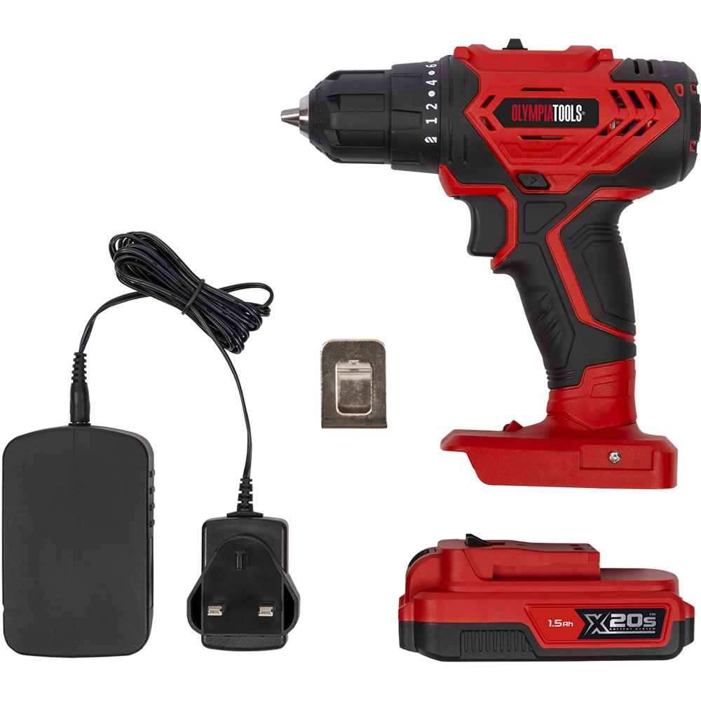 Olympia Power Tools X20S 20V Drill Driver Image 2