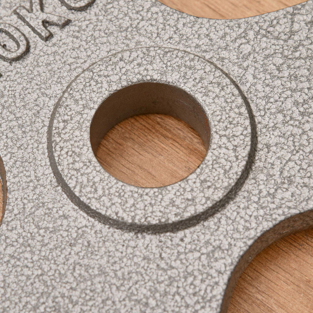 HOMCOM Olympic Barbell Weight Plate 2 Pack Image 4