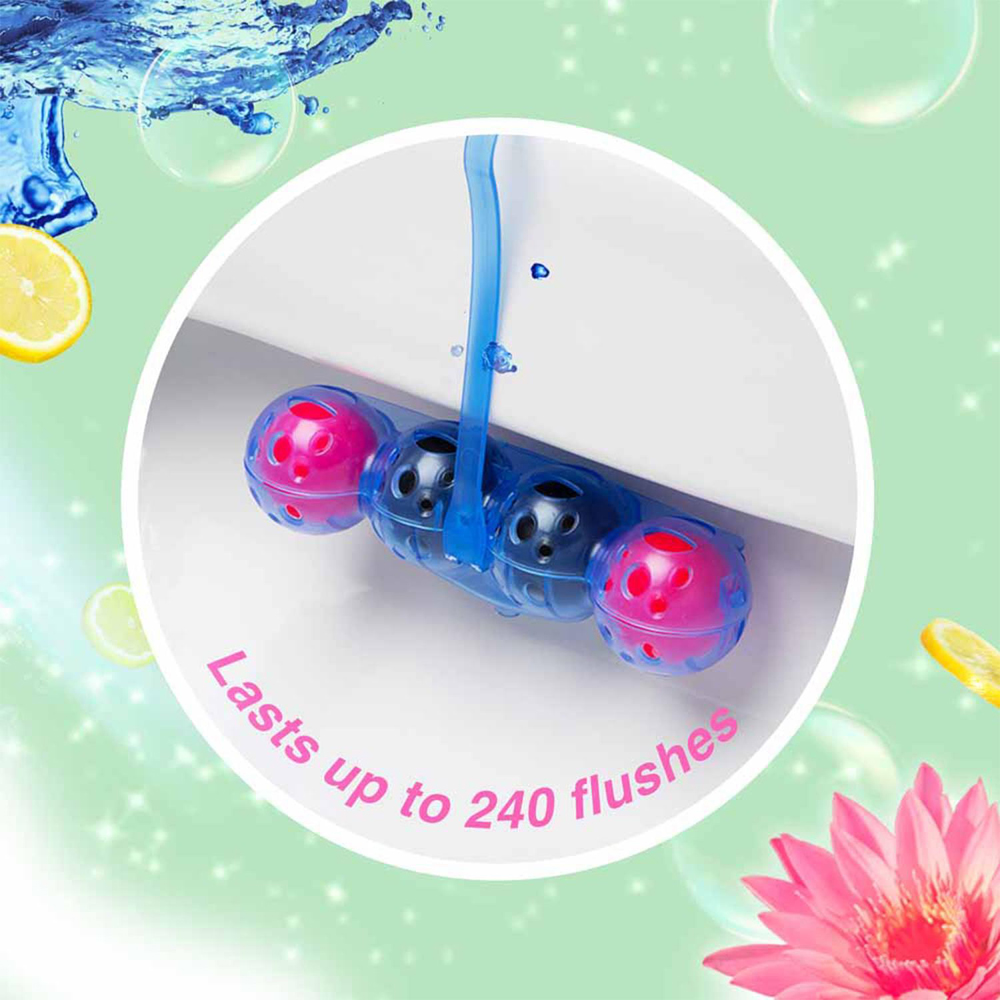 Bloo Colour Active Plus Long Lasting Freshness Toilet Rim Block 2 x 50g 6 Pack Image 6