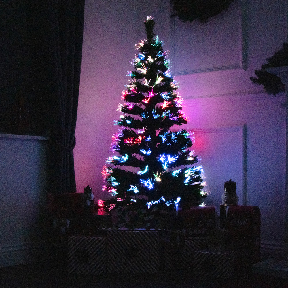 The Christmas Workshop Green Fibre Optic Christmas Tree 5ft Image 3