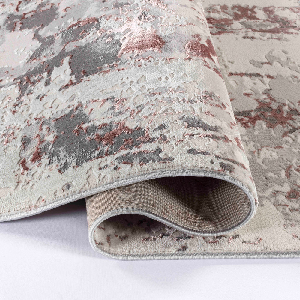 Desire Rugs Styra Pink Abstract Rug 60 x 220cm Image 3