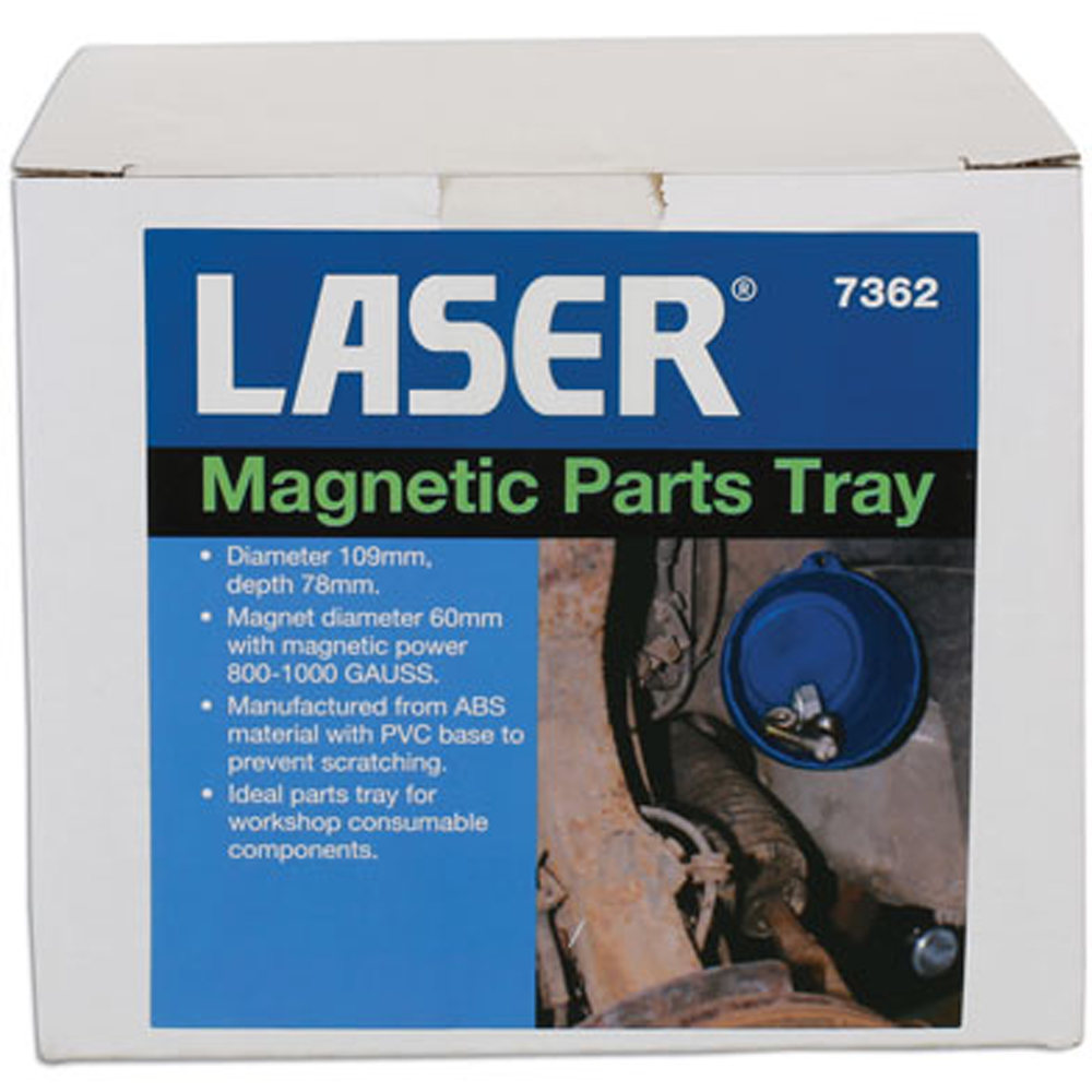 Laser 7362 Blue Magnetic Parts Tray | Wilko