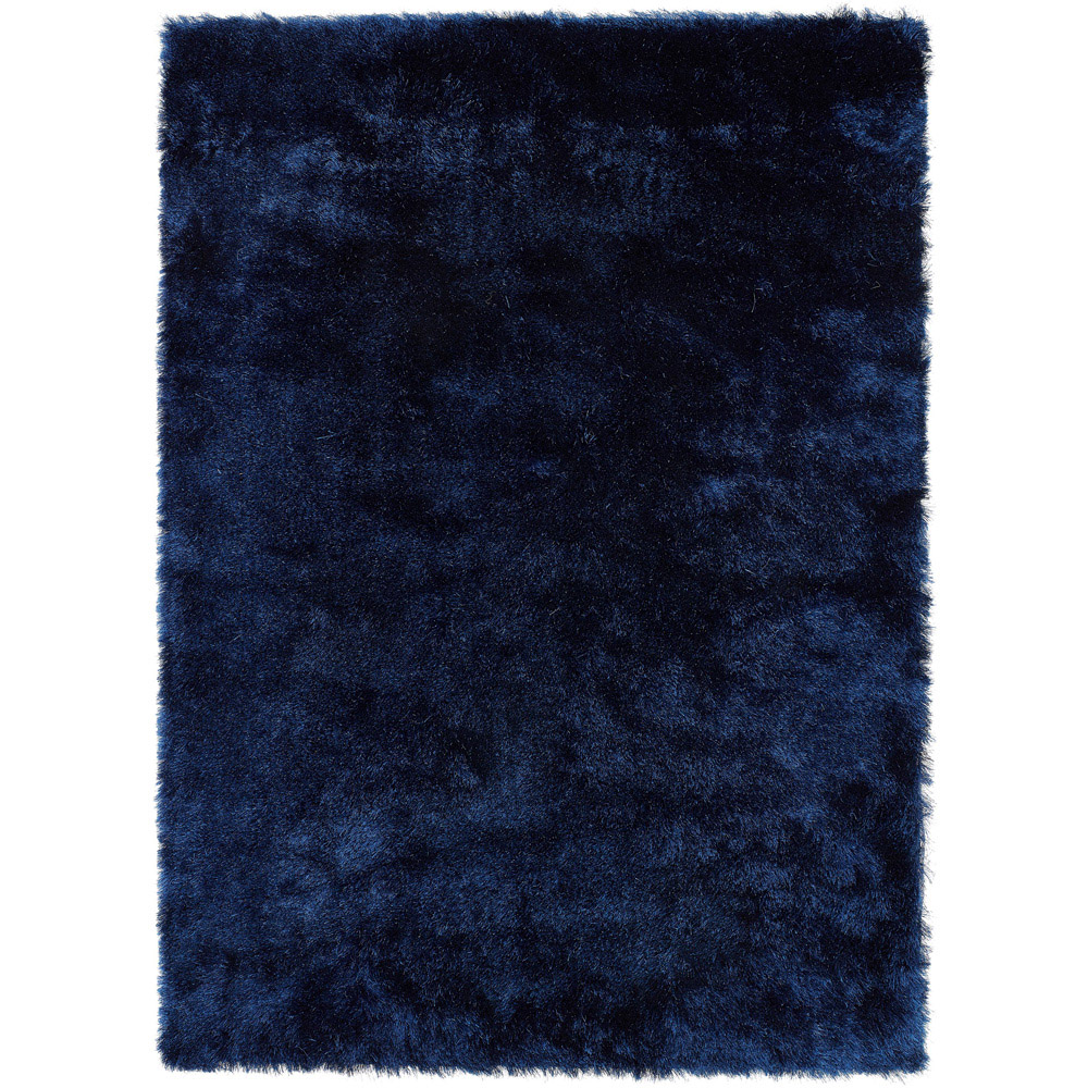 Origins Indigo Glamour and Shimmer Rug 80 x 150cm Image 1
