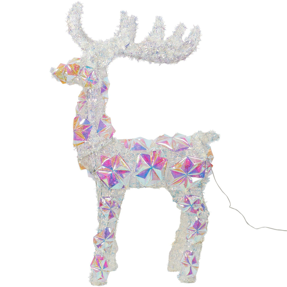 Iridescent Standing Reindeer Image 1