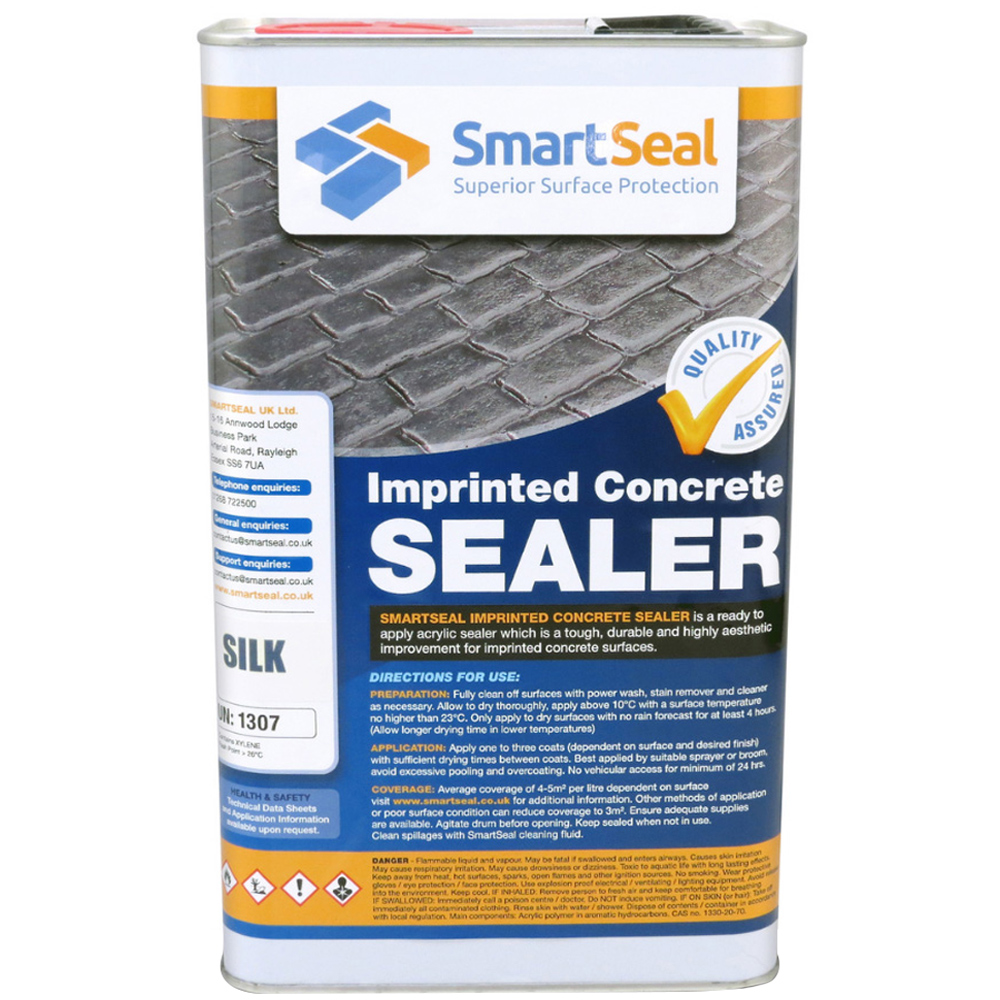 SmartSeal Silk Finish Imprinted Concrete Sealer 5L Image 1
