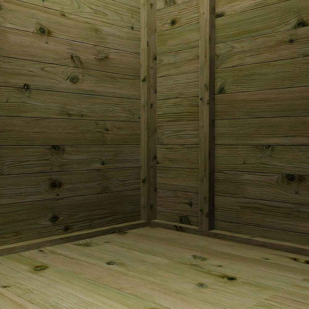 Mercia Summerhouse with Side Shed 12 x 8ft Image 6