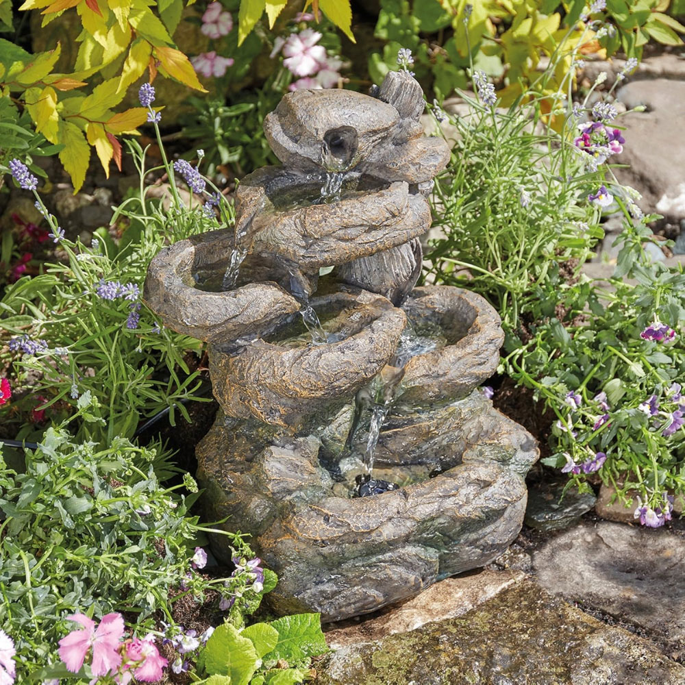 Serenity Rock Cascade LED Water Feature Image 6