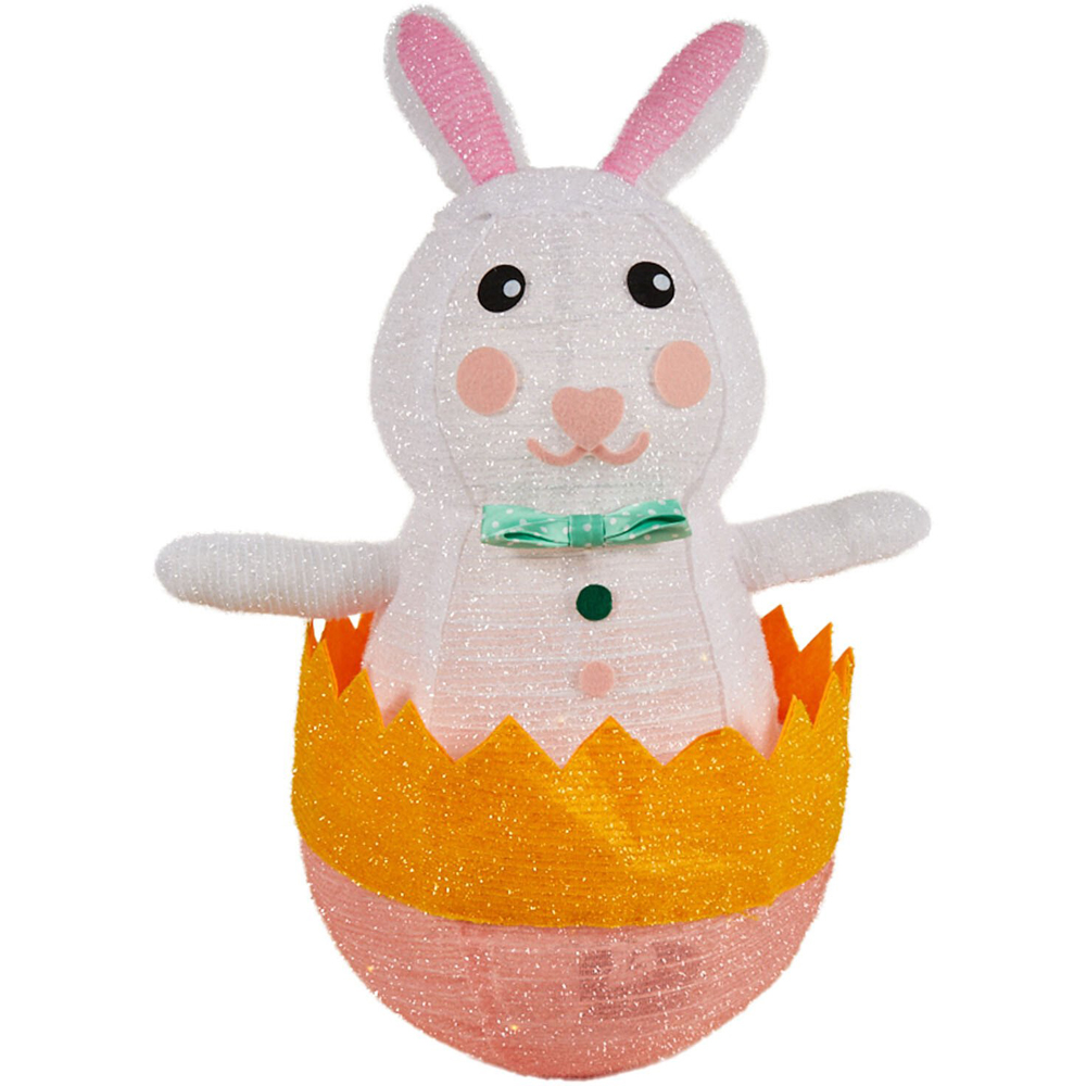 Easter Standing Bunny - White Image 3