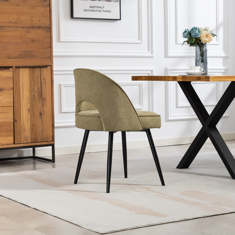 Artemis Home Ashley Set of 2 Pistachio Dining Chairs Image 6