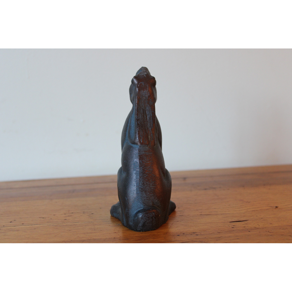 Inspirational Gifting Moongazing Hare Polystone Resin Garden Ornament Small Image 4