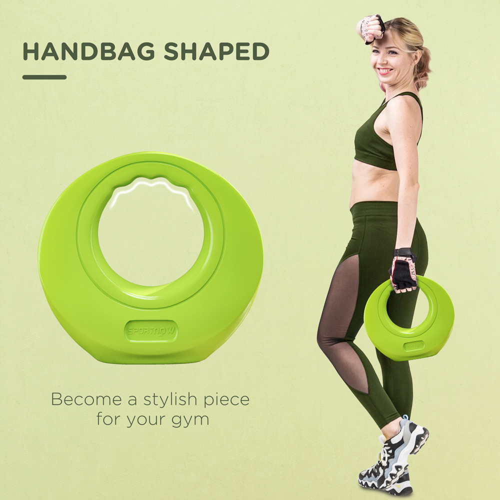 SPORTNOW Green Soft Kettlebell with Wide Handle 8kg Image 6