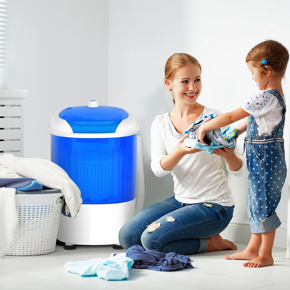 Costway 2 in 1 Portable Mini Single Tub Laundry Washing Machine 170W Image 4