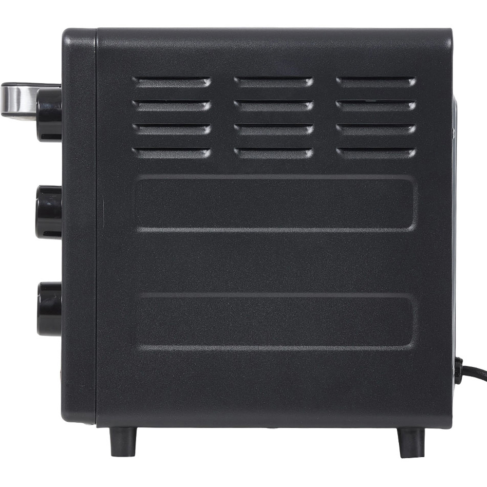 Living and Home EK090005 Black 25L Countertop Toaster Oven with Baking Tray and Rack 1500W Image 4