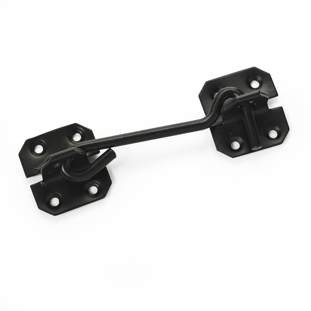 Wilko 100mm Black Cabin Hook Image