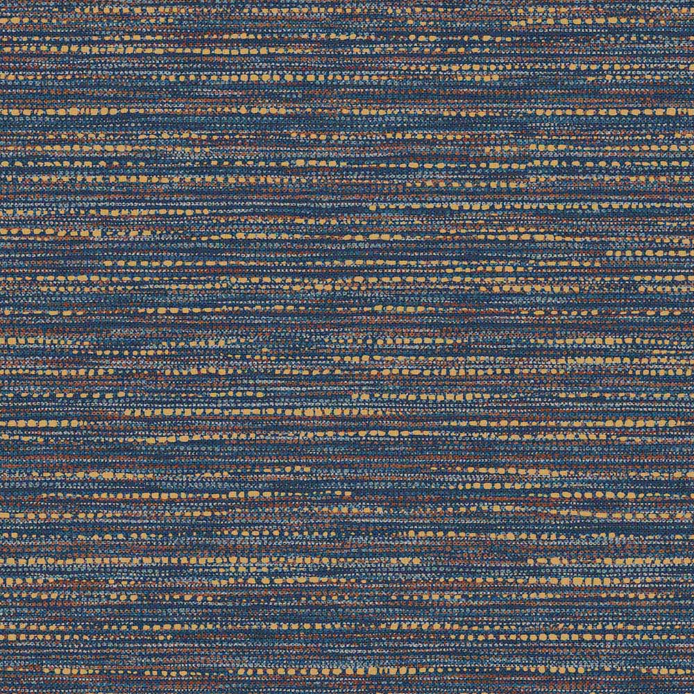 Boutique Chunky Horizontal Weave Indigo Wallpaper Image 1