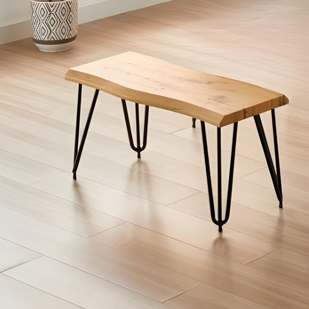 Kosy Koala 4 Seater Rustic Brown Dining Table Image 3