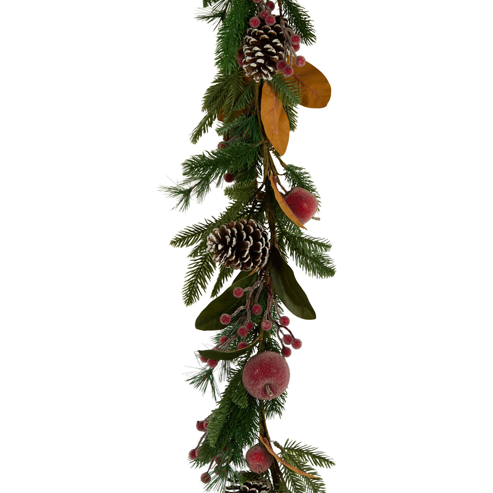 Iced Apple Festive Garland Image 3