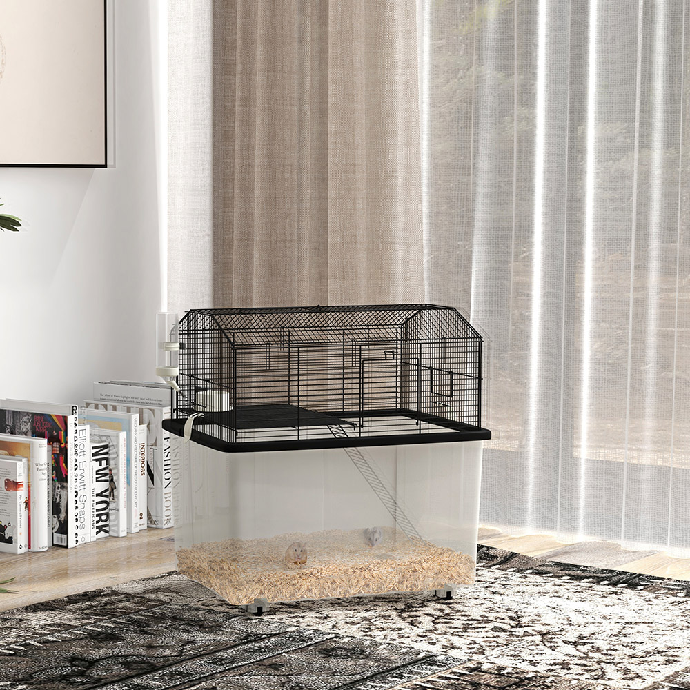 PawHut 2 Tier Hamster Cage Image 2