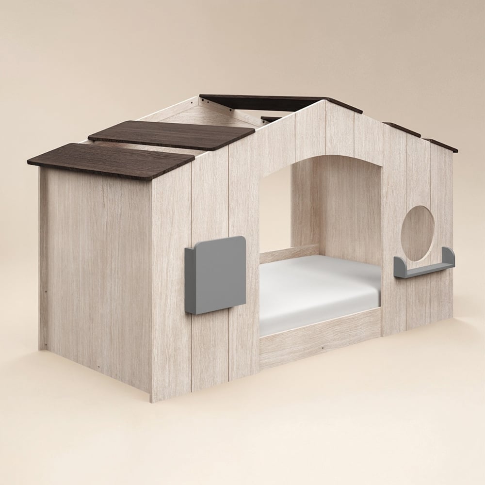 Flair Frankie Wooden Play House Bed Frame Image 2