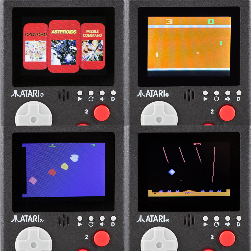 Thumbs Up Official Atari Pong Sports Asteroids and Missile Command Cartridge Console Games Image 5