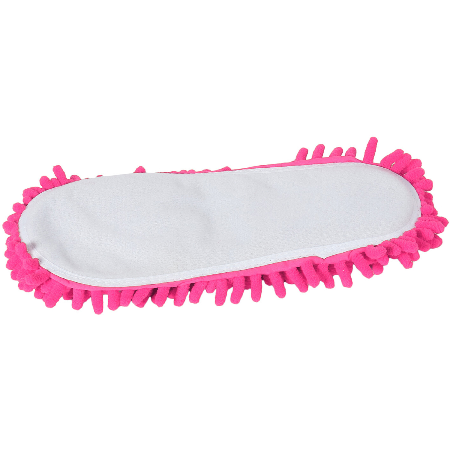 Daisy Pink Chenille Cleaning Slippers Image 5