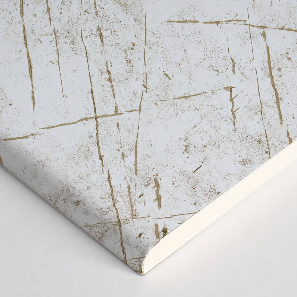 Wetwall Elite Post Formed Vienna White Shower Panel 2420 x 160mm Image 3