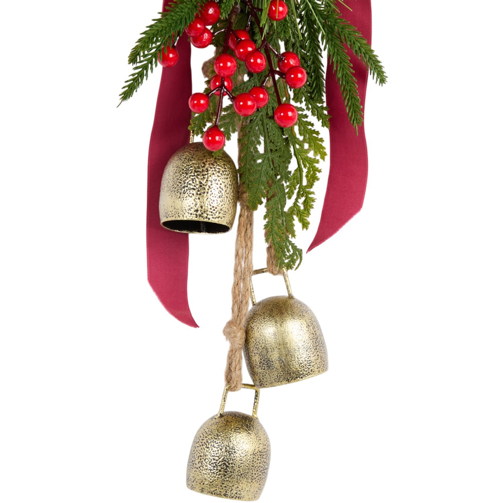 Red Berry Floristry Hanging Bells Image 3