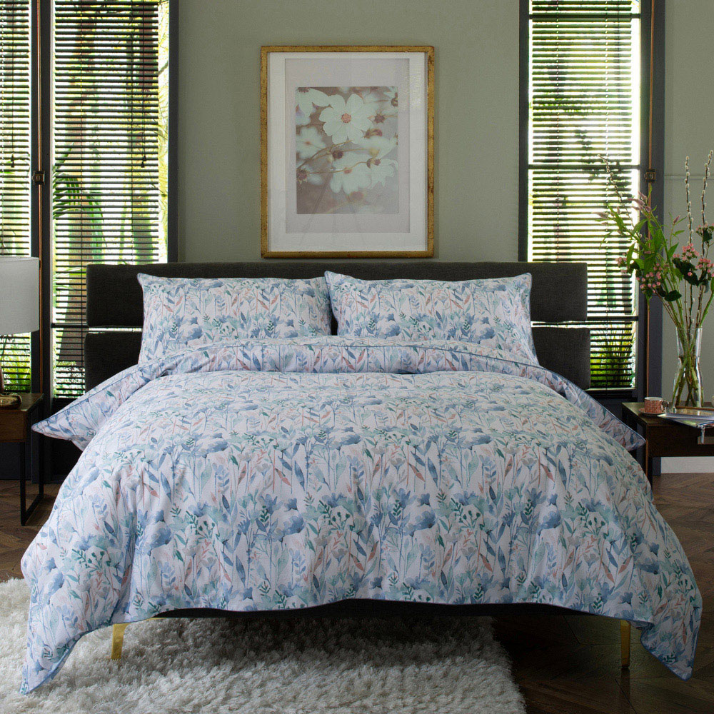 The Lyndon Company King Size Bonatical Garden 180 Thread Count Duvet Set Image 1