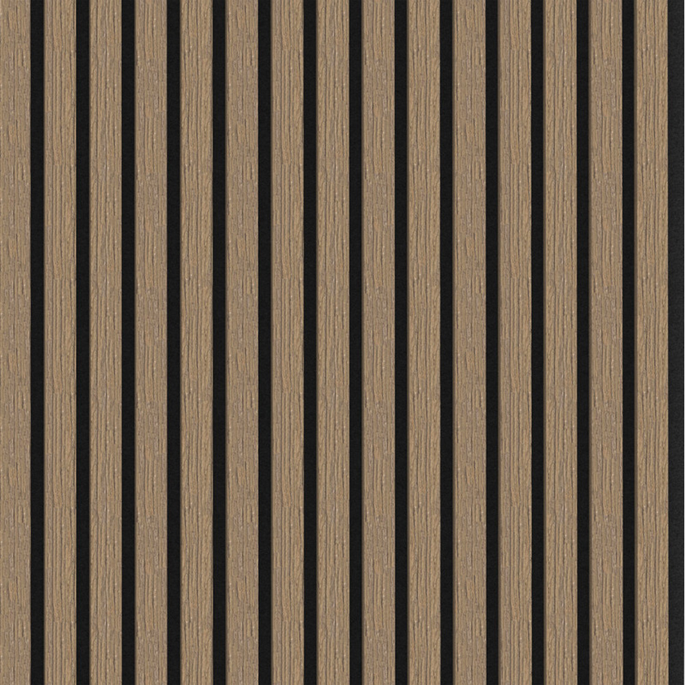 Proclad Siberian Oak Wood Slat Wall Panel 240 x 60cm Image 2