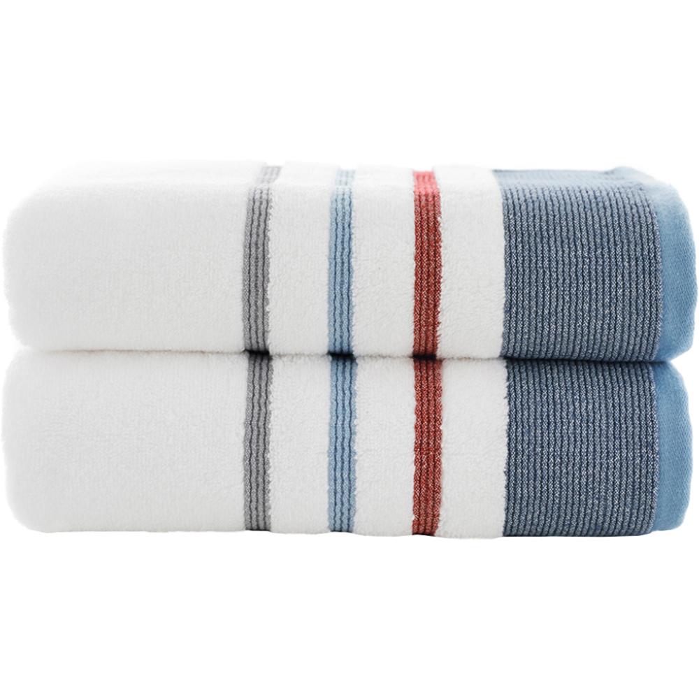 Deyongs Portland Denim Hand Towel 2 Pack Image