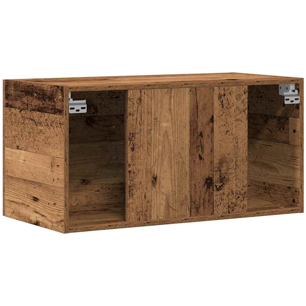vidaXL 2 Door Old Wood Wall Cabinet Image 6