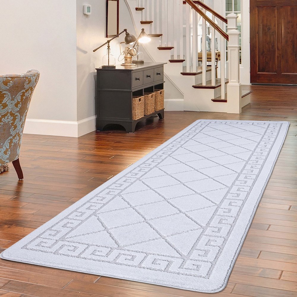 Smart Living Tribela Silver Gel Back Non-Slip Mat 60 x 110cm Image 2