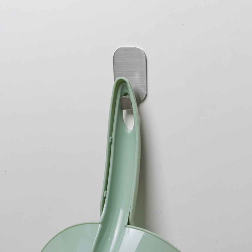 JVL Cleaning Green Dust Pan and Brush Set Image 7
