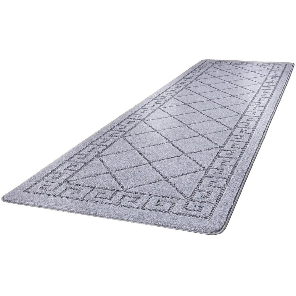 Smart Living Tribela Dark Grey Gel Back Non-Slip Mat 80 x 300cm Image 1