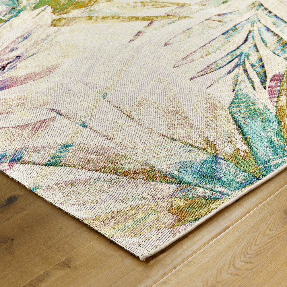 Homemaker Tropicana Multicolour Leaf Rug 200 x 285cm Image 3