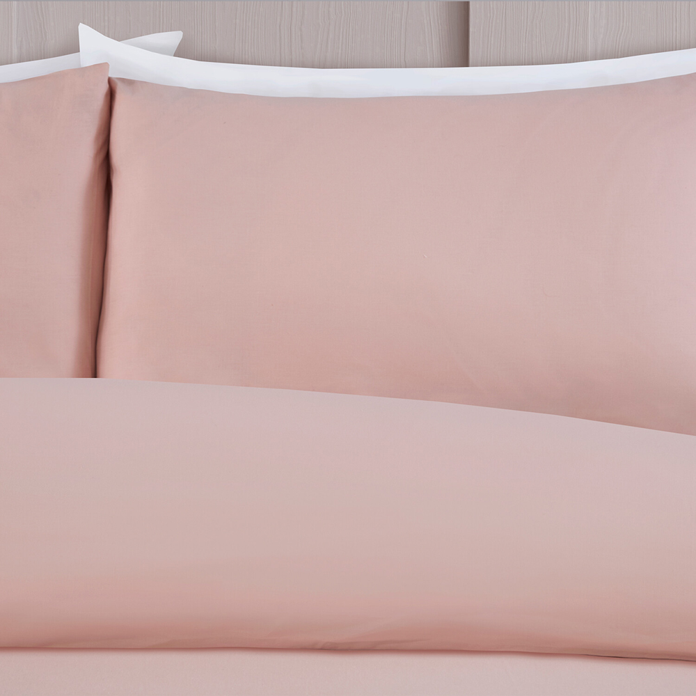 Cotton Duvet Set Blush Double Image 2