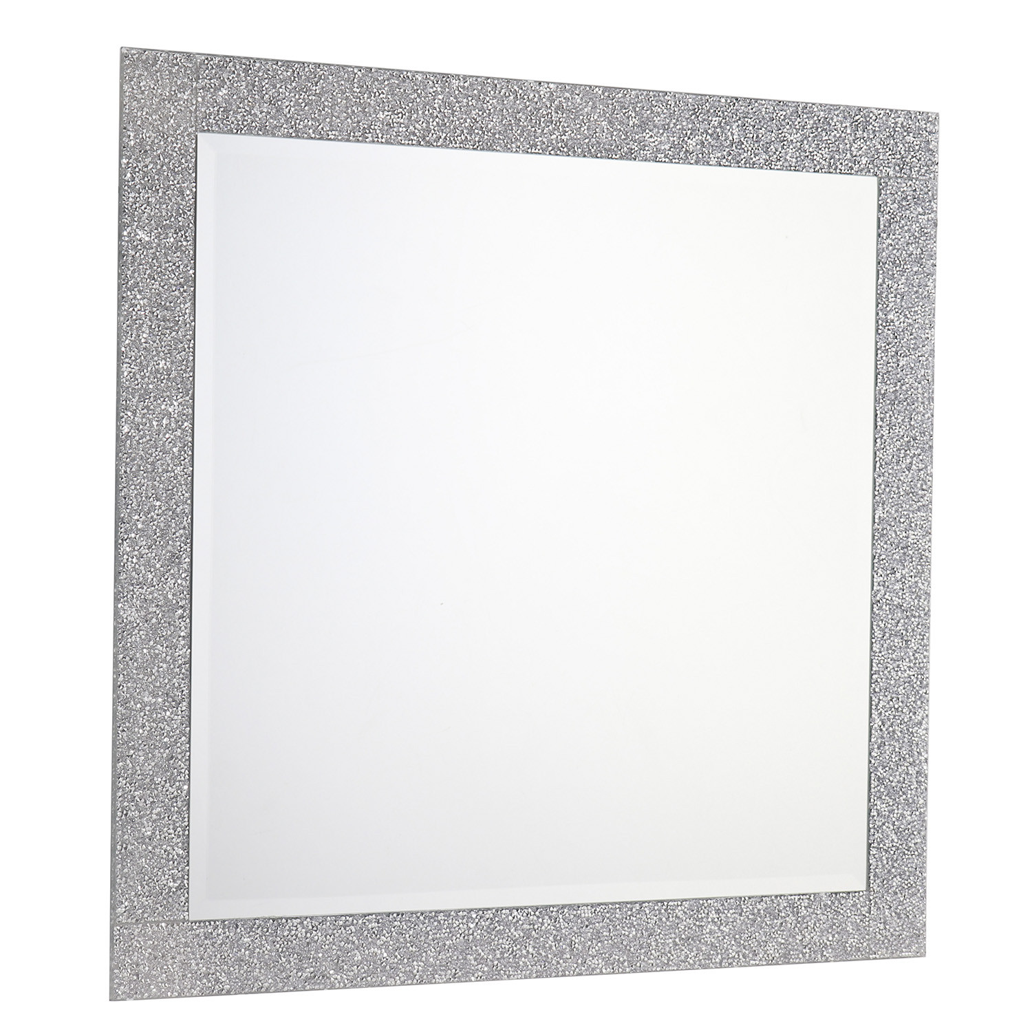 Crushed Jewelled Effect Wall Mirror Image 2