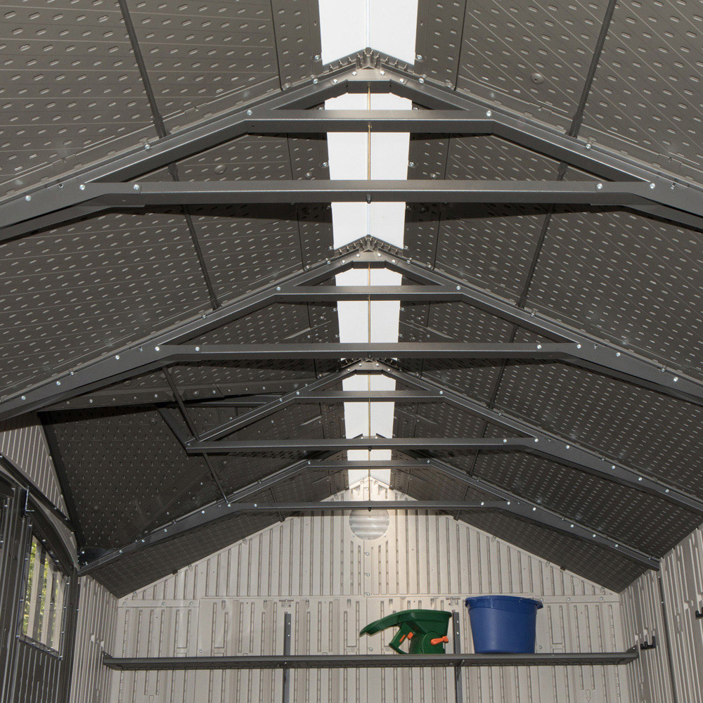 Lifetime Products 17.5 x 8ft Outdoor Storage Shed Image 6