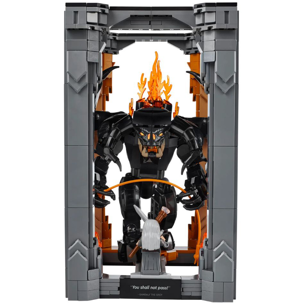 LEGO Icons 10367 The Lord of the Rings Balrog Book Nook Set Image 3