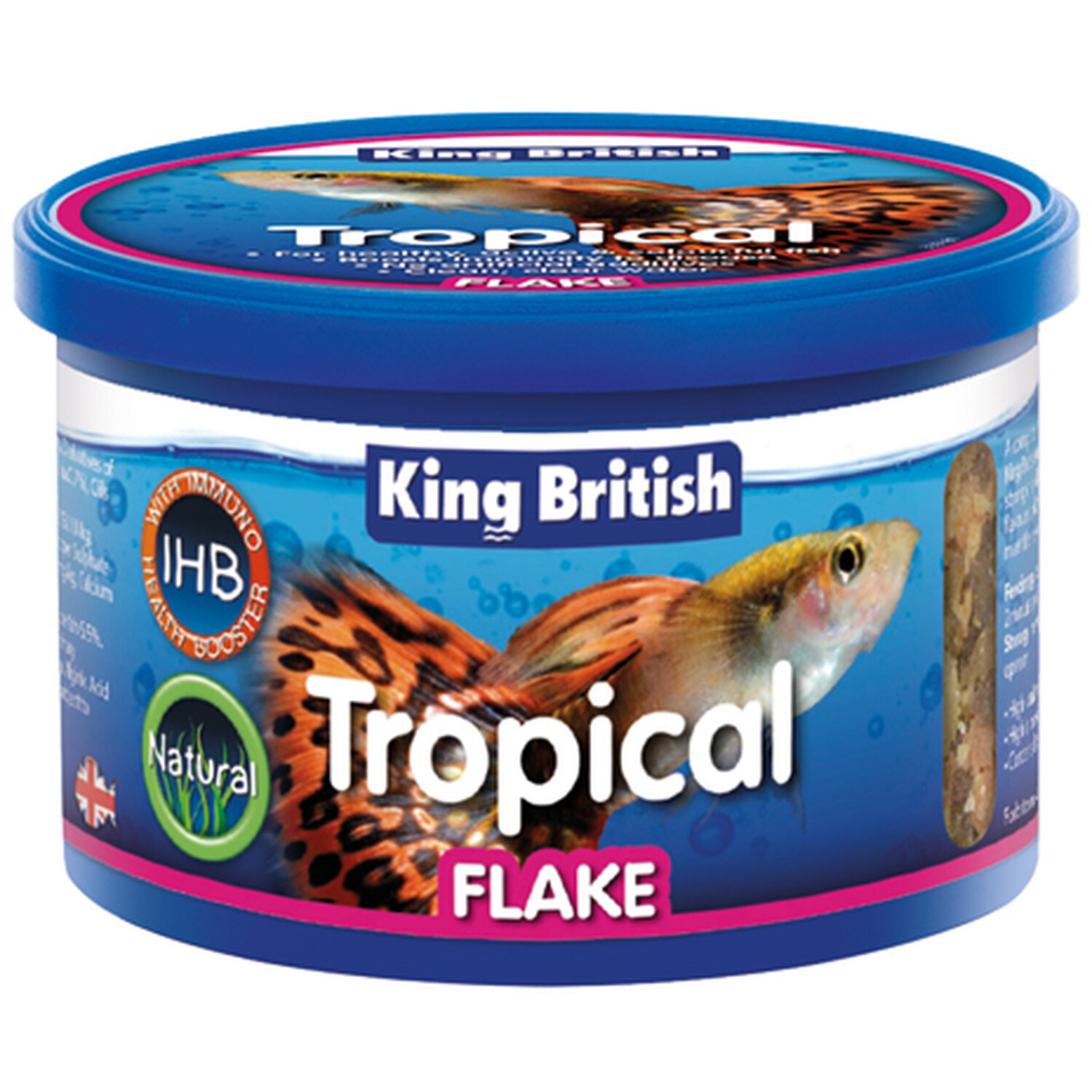 King British Tropical Flaked Food - 12g Image
