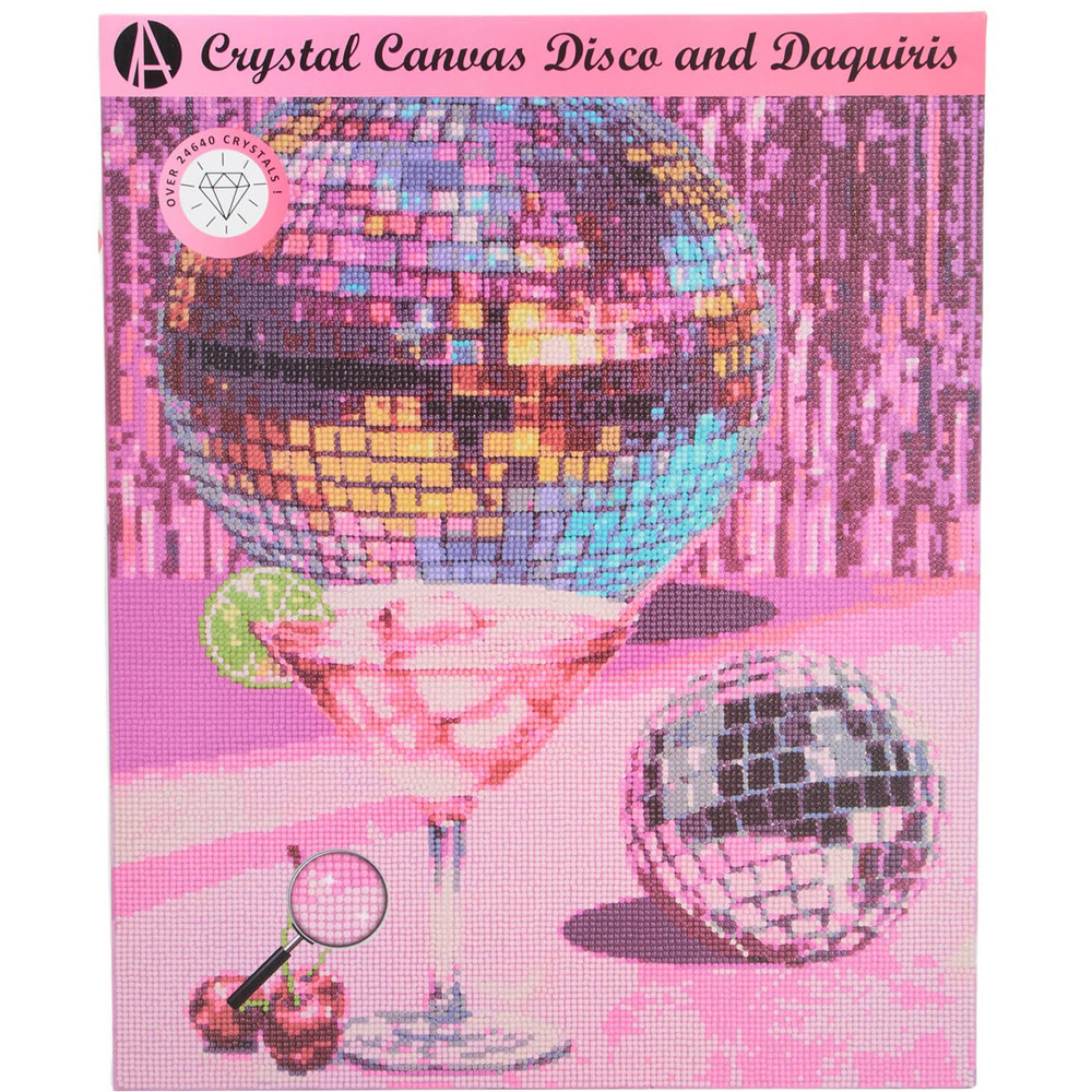Crystal Canvas Disco and Daquiris Kit Image 1