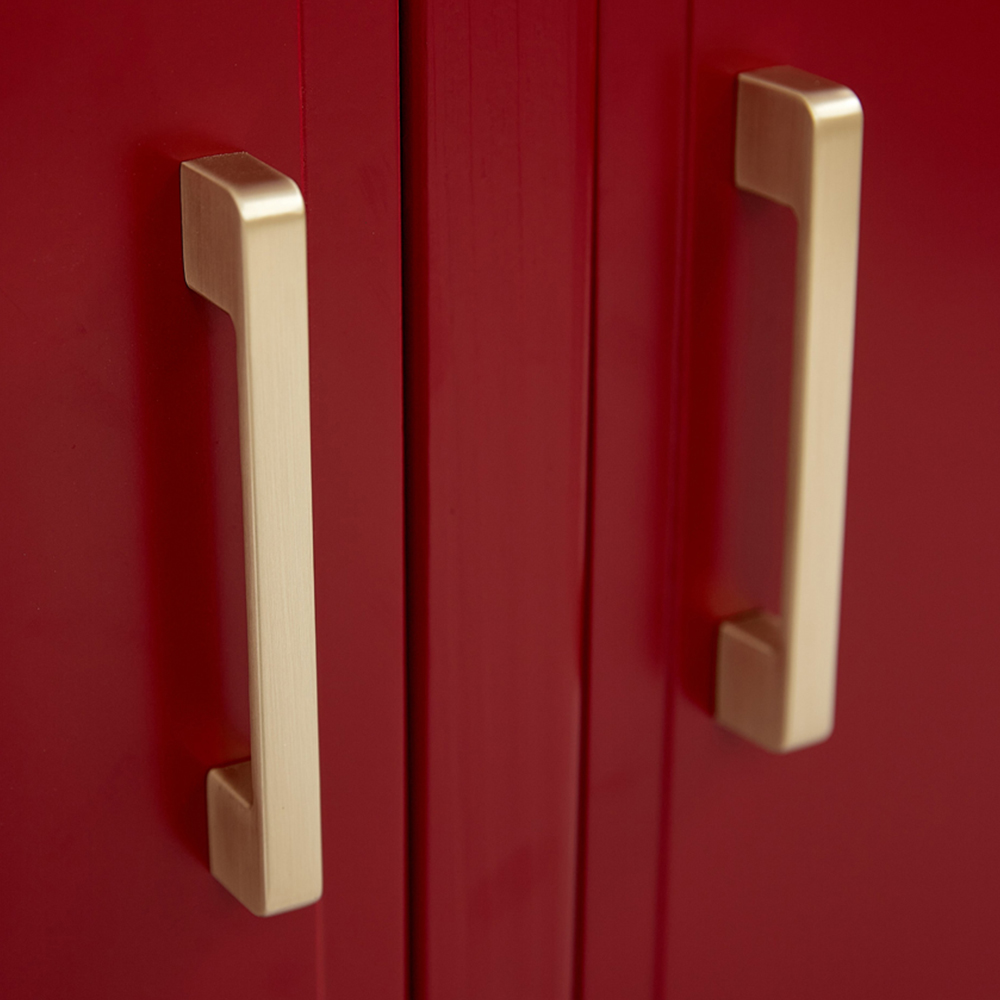 Palazzi 2 Doors 2 Drawers Red Sideboard Image 7