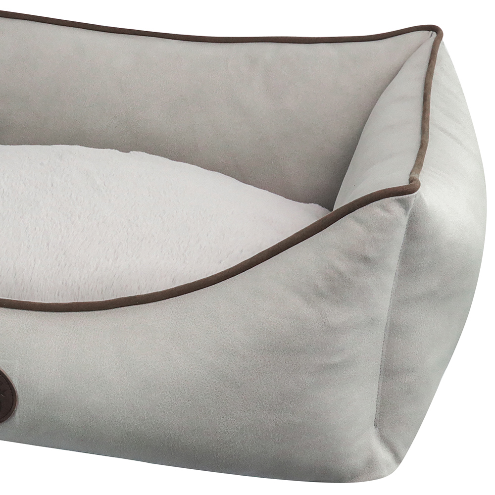Snug & Cosy Tuscany Small Natural Rectangle Pet Bed Image 3