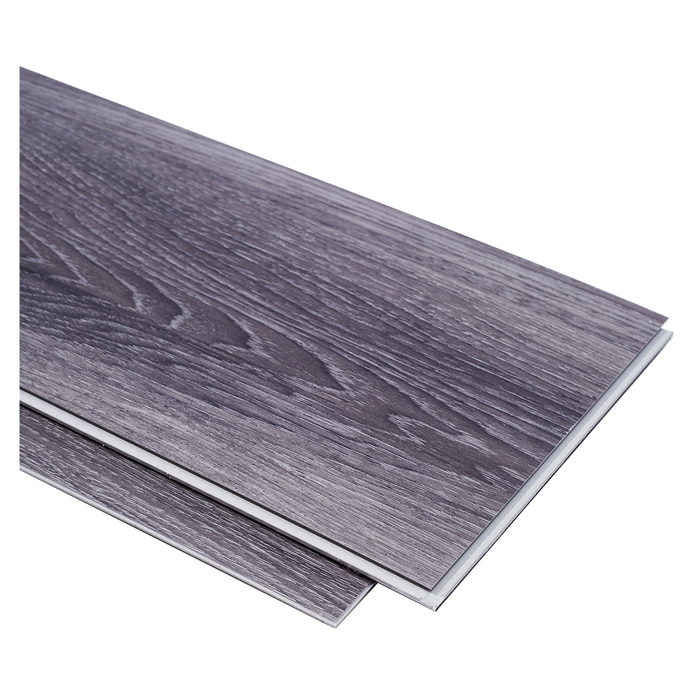 Living and Home Grey Wood Grain SPC Vinyl Floor Tile 14 Pack Image 2