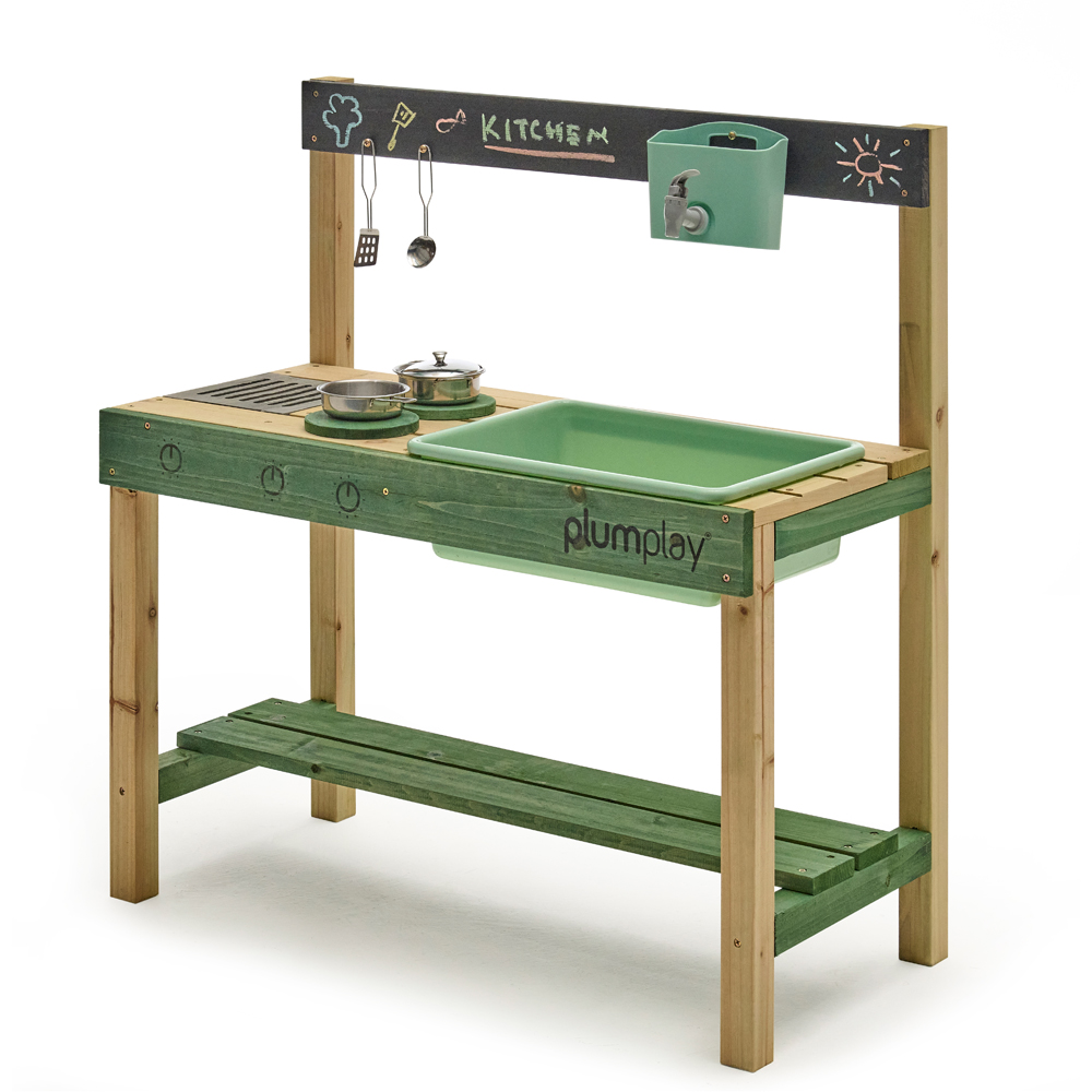 Plum Play Grubby Griddle Mud Pie Kitchen Playset Image 3