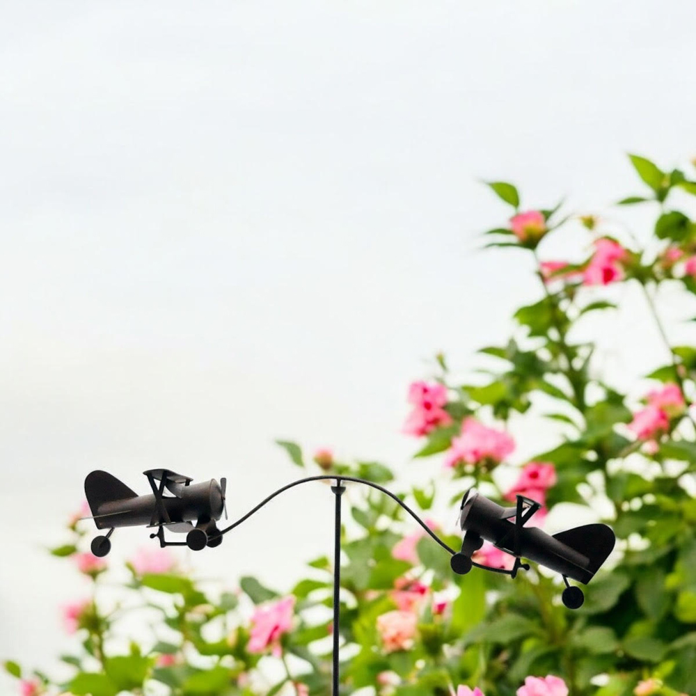 Acacia Home Planes Garden Spinner 162cm Image 2