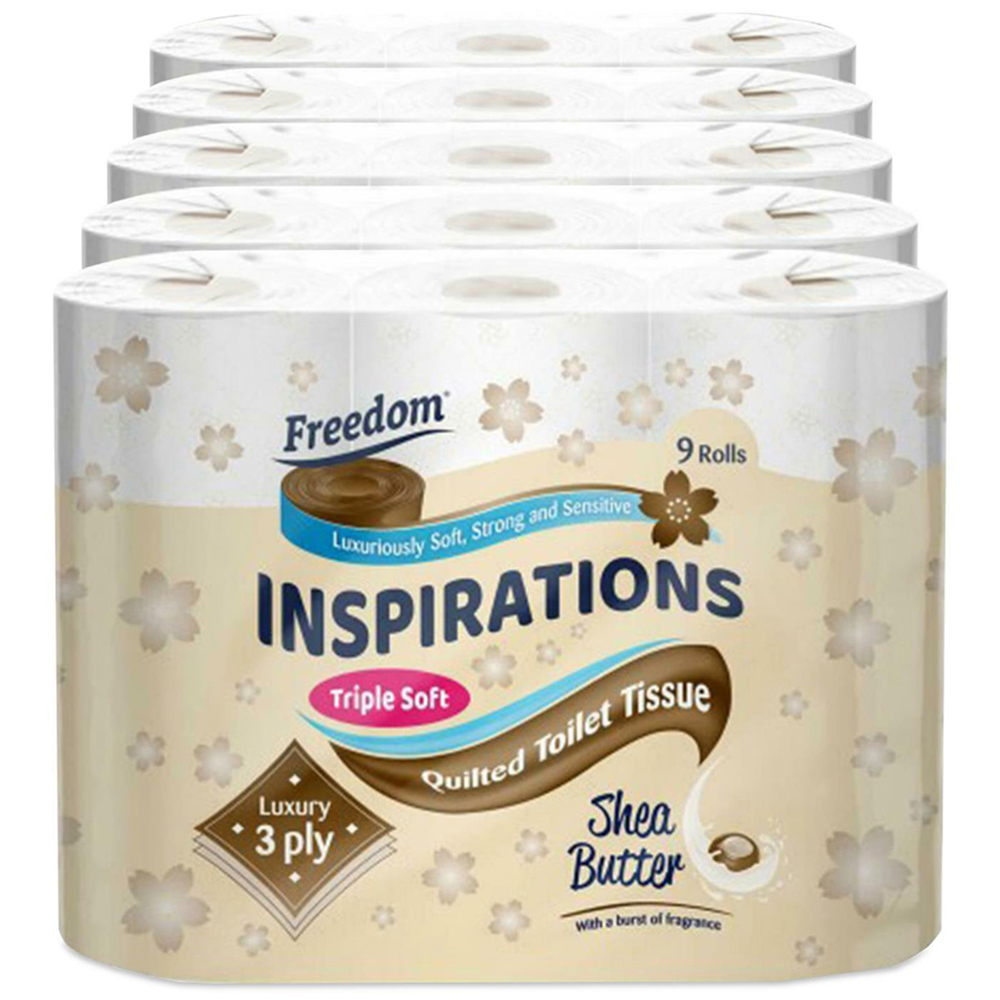 Freedom Shea Butter Toilet Paper 3 Ply with Rhino Jumbo Kitchen Towel 4 Pack Image 4